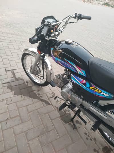 Honda cd 70 2024 model lush condition