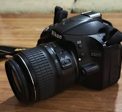 nikon d3200 with kit lens