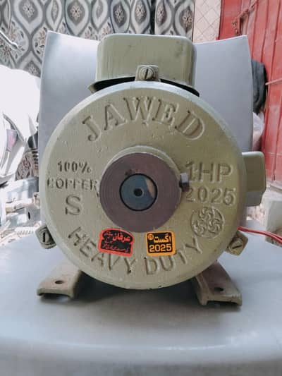 1 HP Jawed 100% Original Copper Winding Motor