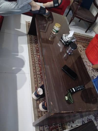 center table in a rectangle shape