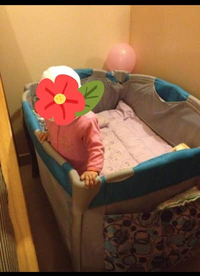 foldable baby cot