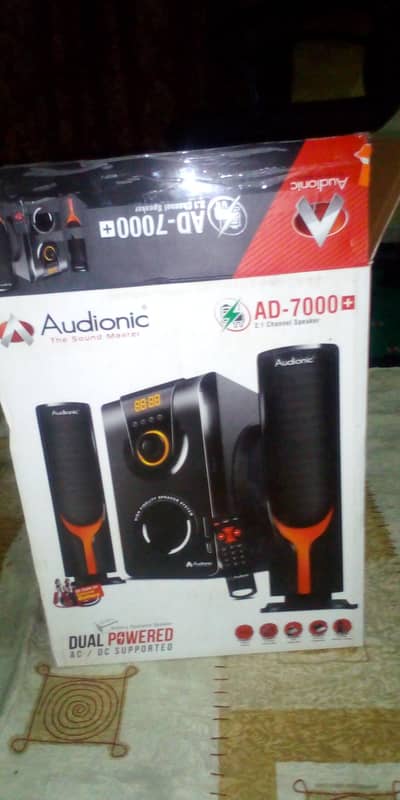 Audionic AD 7000 + Speaker For sale