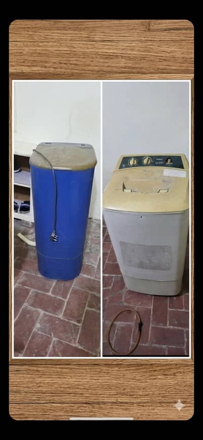 haier washing and dryer machine