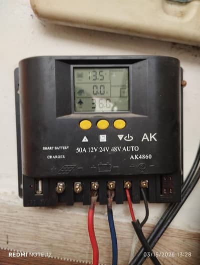 PWM Solar Charge Controller 12V/24V – Excellent Condition