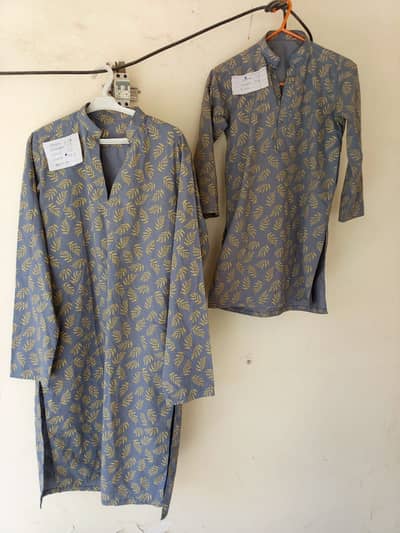 2 Qameez Brother twining qamezz available big one 2000 Small 1000