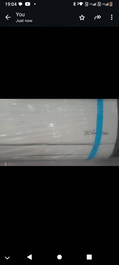 DC invertar 1.5 ton  19hfab color wight  box pack