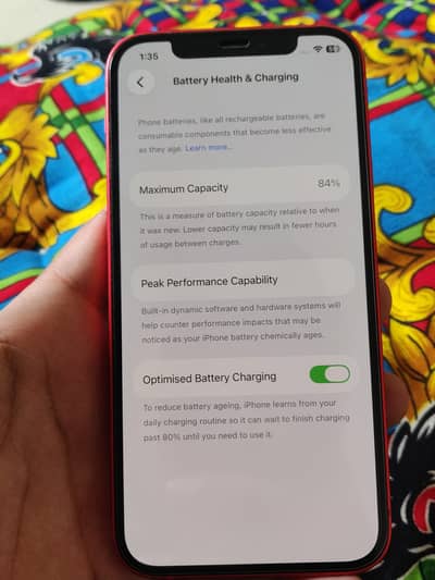 Iphone 12/JV/ 128 GB/  10 by 10 Condition/ updated ios /