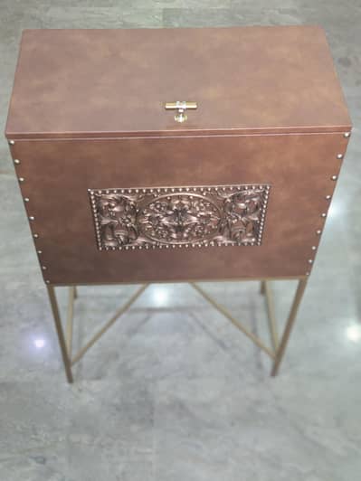 Prayer Mat Storage Box- Leather Finish