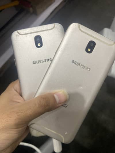 Samsung j7 pro 2piece 3/64 andr 3/16 panel original change with box