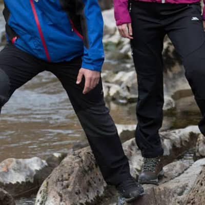 trekking trousers and other gear
