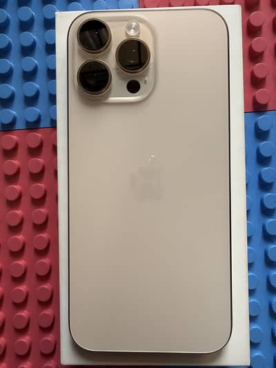 iPhone 16 Pro Max 256 GB PTA Approved Physical Desert Titanium 98%