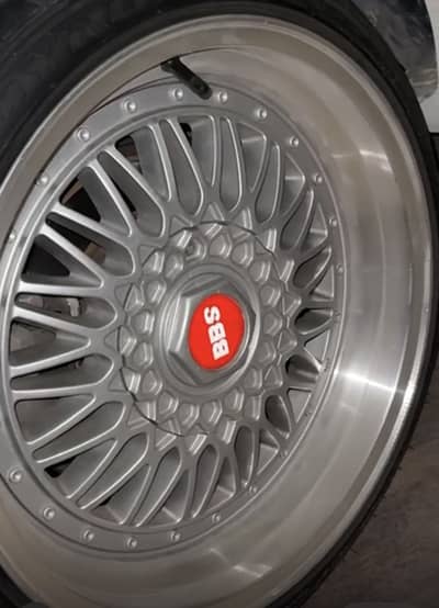 1 month use tire rim