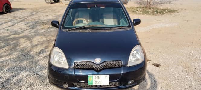 2 Door Vitz 2000 Modal 2013 registered Punjab Number