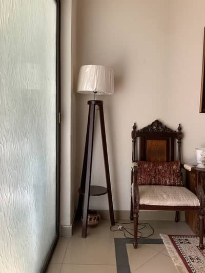 Wooden Floor Lamp