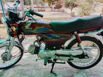 Honda bike 70 CC0325//14//10//662// urgent parcel model 2021