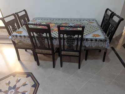 Stylish Dinning Room Set with 6 Chairs