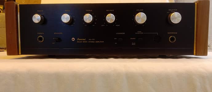 sansui stereo amplifier model au 101 no issue