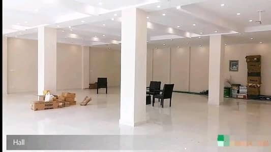 01-Kanal Lower Ground Tile Flooring Office Hall Space Available For Rent