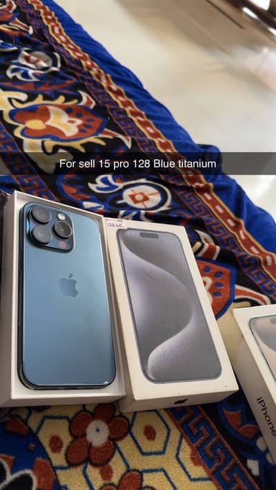 IPHONE 15 pro 128GB JV Box