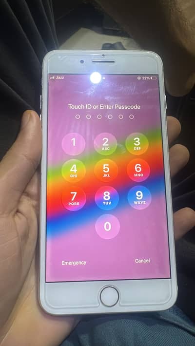 iPhone 7 Plus 128gb silver pta approved