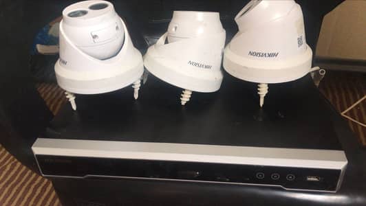 Complete 16-Channel Hikvision IP Camera System with Hard Drive