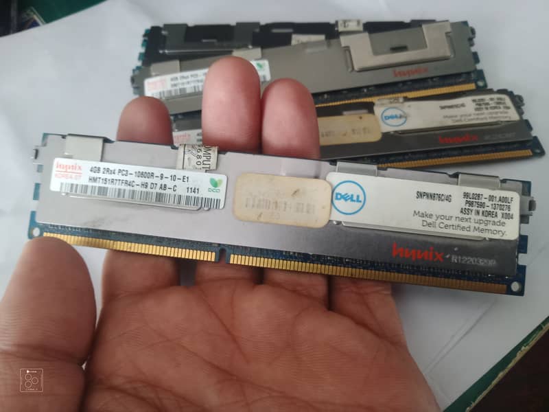 DDR3 4gb ram ecc with processor 1