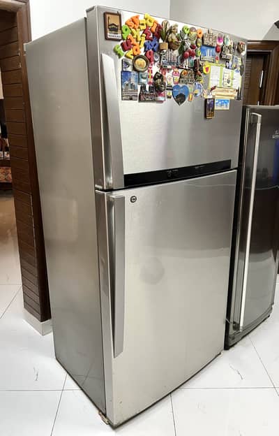LG Refrigerator GR-M822GSH Double Door Fridge – Original Korean Model