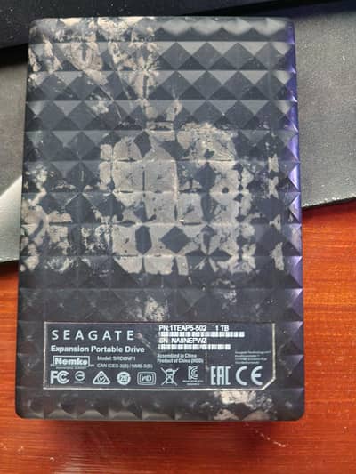 1TB Seagate USB 3.0 2.5" Portable External Hard Drive