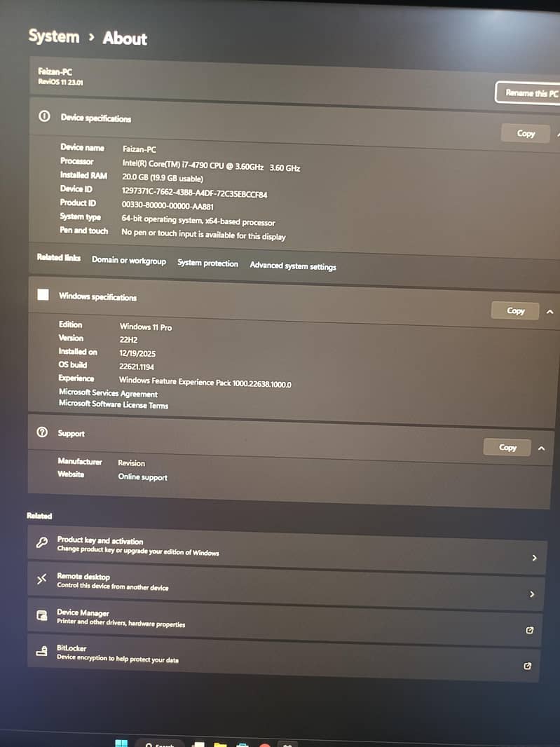 i7 - 4790 combo - Processor - Board - Rams 6