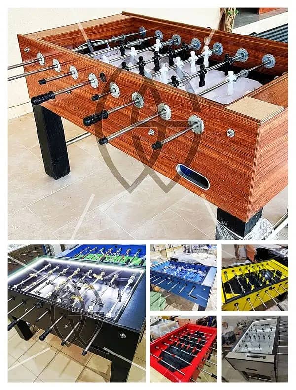 Football game/ fuseballs/badawa/ soccer game/ pool table/ table tenni ...