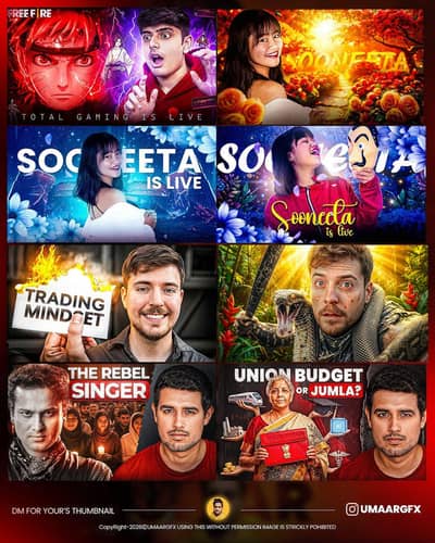 Thumbnail design (50% OFF)