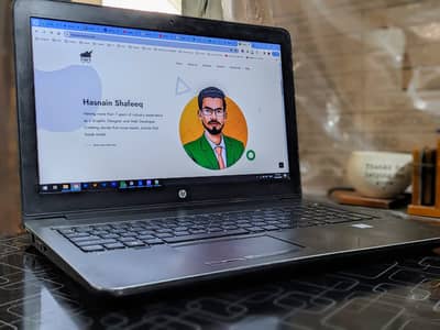 HP Zbook 15 G3 Workstation Laptop - 8GB Ram and 256GB SSD Storage