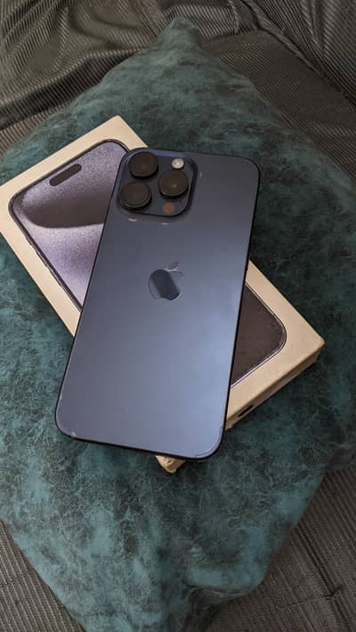 iPhone 15 Pro Max JV – 256GB (Blue Titanium)