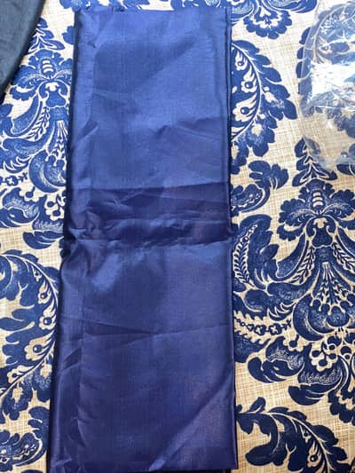 dark blue suit stitched