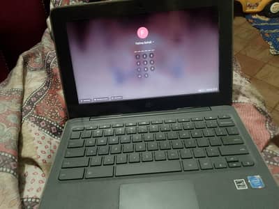 hp chrome book 2 week used
