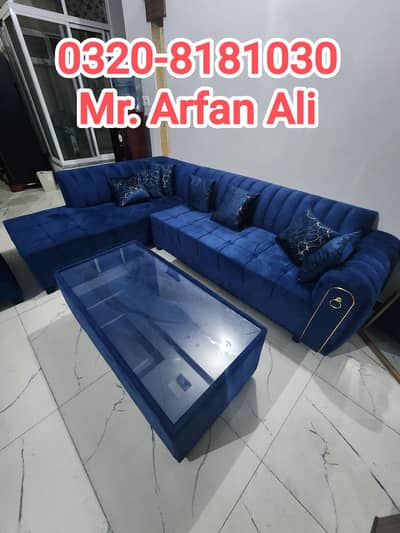 6 seater L shaped Sofa