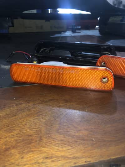 Bumper reflector lights