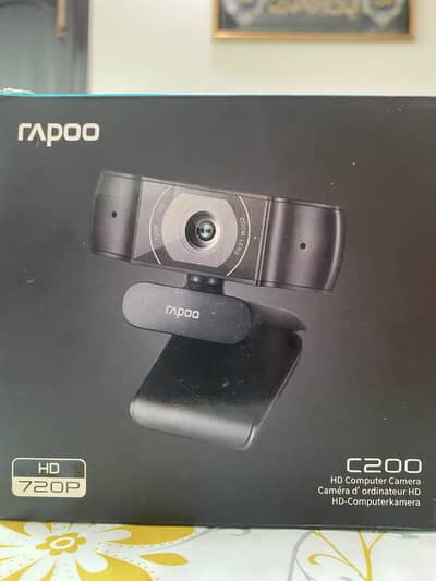 Rapoo C200 HD 720P Webcam for Laptop / PC