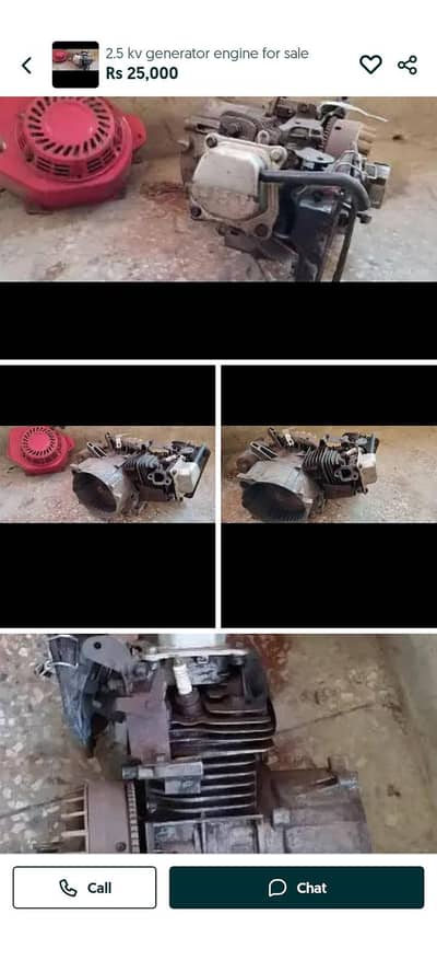 generator engin Honda 5kw and 2.5 kw