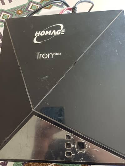 Homage Tron Duo UPS with 125 amp Battery  125 Amp Used Battery  lll