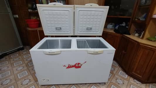 Waves 2 doors Deep Freezer/fridge WDFT-315