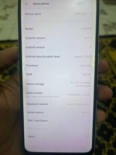 Oppo A31 For Sale