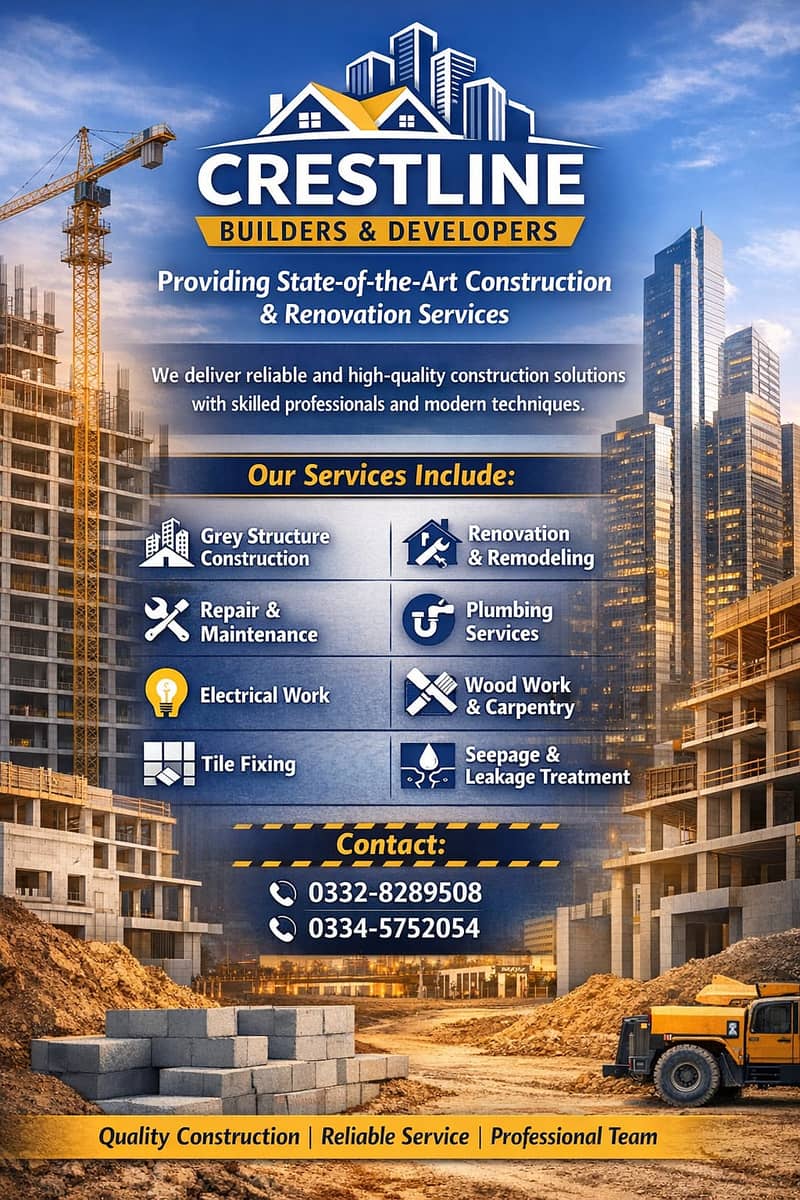 Crestline Builders And Developers - Construct Services 0