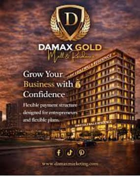 Apartment In alkabir Town Phase 2 Damax Gold Mall & Residence