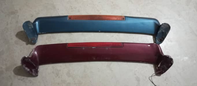 Cultus And Alto fiber light spoiler per piece Rs3500