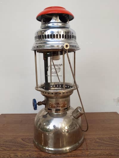 Rare vintage 829/500 CP super Petromax Rapid kerosene or Gasoline lamp