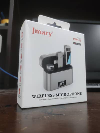 Jmary MW-15 Wireless Microphone | Best for content creation