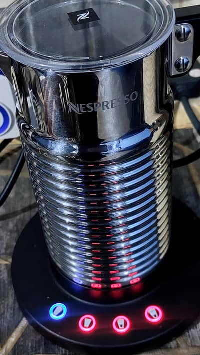nesspresso milk frother