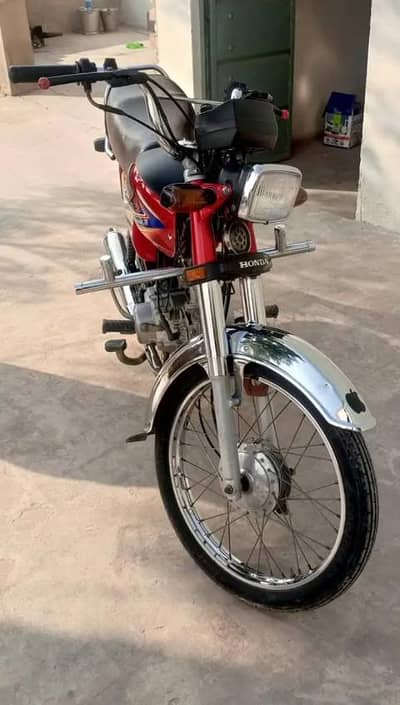 Honda CD 70 for sale complete document Karachi number