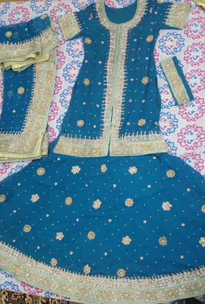 Bridal lehnga wedding dress